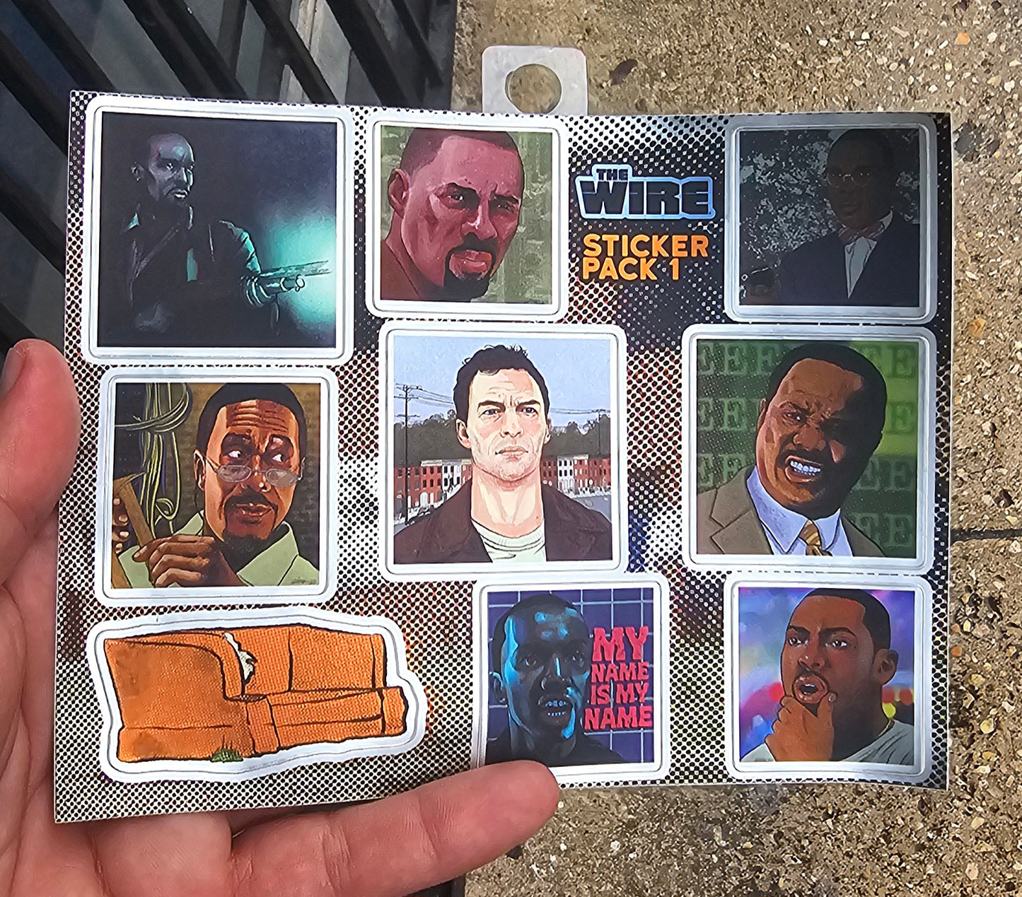 The Wire - Sticker Pack