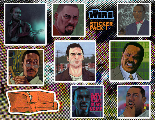 The Wire - Sticker Pack